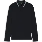BOSS Polo De Manga Comprida Plisy 10266738 Green
