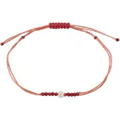 Pilgrim Pulseira ' Birthstones ' vermelho