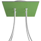 Creative Cables Kroq204f116 Rose-one Square Prado Verde Kit De Rosas