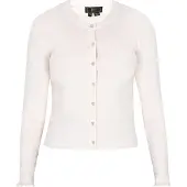 Faina Casaco de malha offwhite