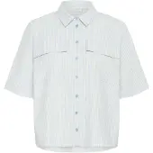 Kaffe Blusa 'KANaya' camurça / azul claro