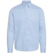Casual Friday Camisa clássica ' CFFRIDI ' azul