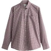 Next Camisa borgonha / branco
