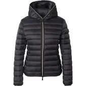 Save the Duck para mulher. D33620W-IRIS21 Casaco Alexis preto (M/L), Casual, Náilon
