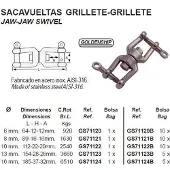 Goldenship Mandíbula Giratória Aisi-316