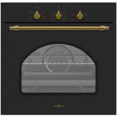 Vitrokitchen Forno A Gás Butano Hg602rb 60 Cm