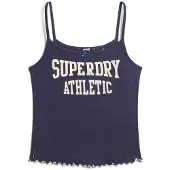 Superdry Camiseta Sem Mangas Ath Ess Graphic Pointele