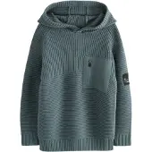 Next Pullover azul ciano