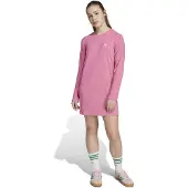 Adidas Vestido de Manga Comprida com Nervuras Largas para Crianças