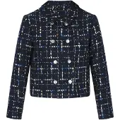 Faina Blazer azul / preto / branco