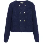 Dreimaster Casaco de malha navy