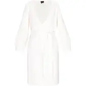 Dreimaster Klassik Casaco de malha branco