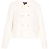 Dreimaster Casaco de malha offwhite
