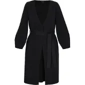 Dreimaster Klassik Casaco de malha preto