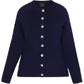 Faina Casaco de malha navy