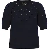 Faina Pullover azul noturno