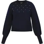 Faina Pullover azul escuro