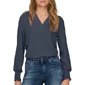 ONLY Blusa 'ONLMETTE' azul escuro