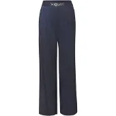 Vivance Calças com pregas navy