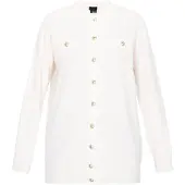 Dreimaster Klassik Casaco de malha 'Classic' branco natural