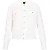Dreimaster Klassik Casaco de malha offwhite