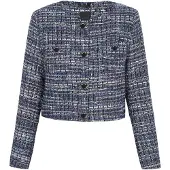 Dreimaster Klassik Blazer navy / branco