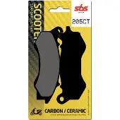 SBS Pastilhas De Freio De Cerâmica Hi-tech Street 205ct Carbon