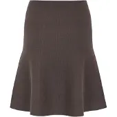 Soft Rebels Saia 'Henrietta' castanho escuro