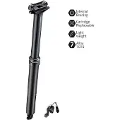 Tranzx Canote Retrátil Telescopic Seatpost 150 Mm
