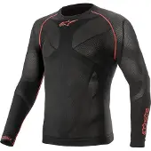 Alpinestars Ride Tech V2 Camisola funcional Preto/Vermelho L homens
