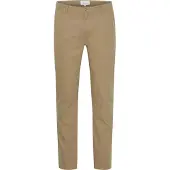 Casual Friday Calças chino 'Viggo' bege escuro