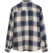 Desigual , Camisa xadrez, AlgodÃO, Azul, M