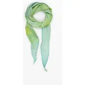Desigual , Lenço amassado aquarela, PoliÉSter, Verde, U