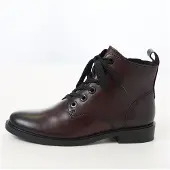 Marco Tozzi Botim com fivela bordeaux