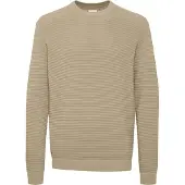 !Solid Pullover 'Valencia' castanho claro