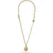 Police Stylish gold-plated Collana Skull PEAGN2212111