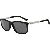 Emporio Armani Óculos de sol '0EA4058' preto / prata