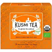 Kusmi Tea English Breakfast 20 sachês de musselina BIO 40 g