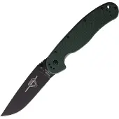 Ontario Navalha Rat 1 Green G10 S35VN