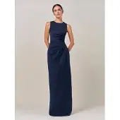 BWLDR Vestido 'ESTRELLA GOWN' navy