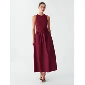 BWLDR Vestido 'Linda' bordeaux