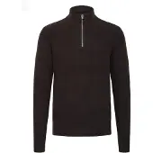 Casual Friday Pullover ' CFHEINE halfzip ' preto