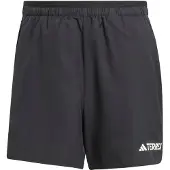 Adidas Calças outdoor 'Multi' preto / branco
