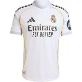 Adidas Camisola de futebol 'Real Madrid 25/26 Authentic' laranja / preto / branco