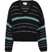 IZIA Pullover turquesa / preto