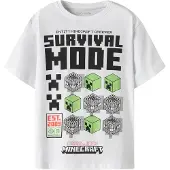 TWO SOON Camisola 'Minecraft' verde / laranja / preto / branco