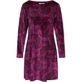 Usha Vestido azul escuro / roxo