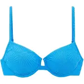 s.Oliver Top de biquíni azul céu