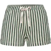 s.Oliver Calças de pijama verde claro / verde escuro / branco