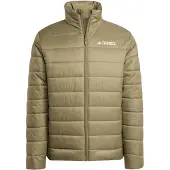 Adidas Casaco outdoor 'Essentials' cáqui / branco
